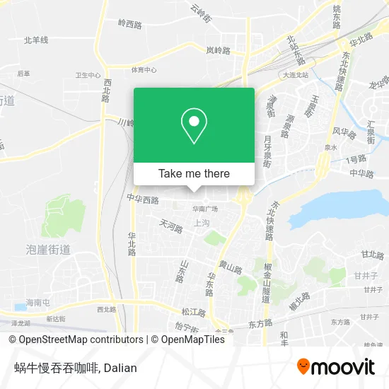 蜗牛慢吞吞咖啡 map