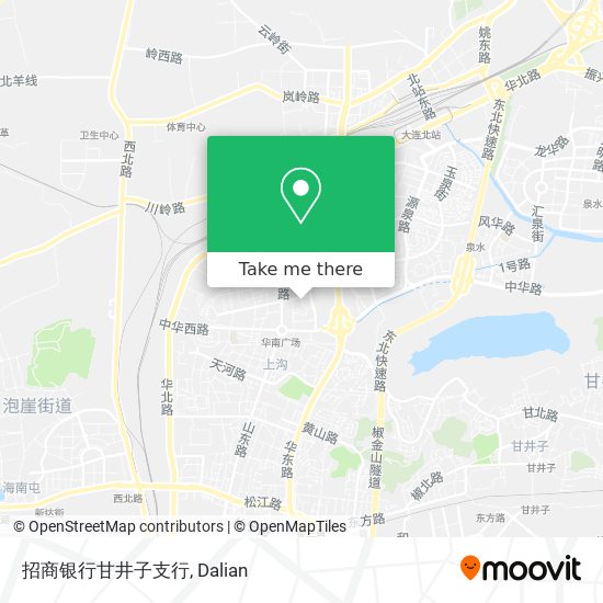 招商银行甘井子支行 map
