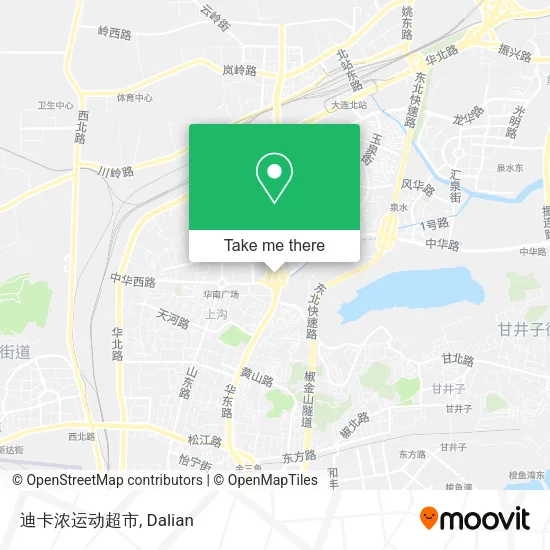 迪卡浓运动超市 map