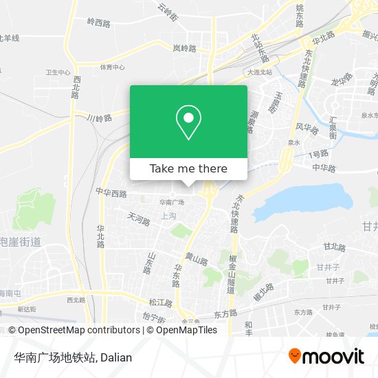 华南广场地铁站 map