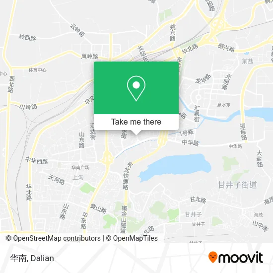 华南 map