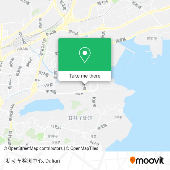 机动车检测中心 map