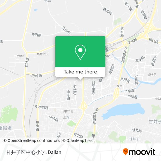 甘井子区中心小学 map