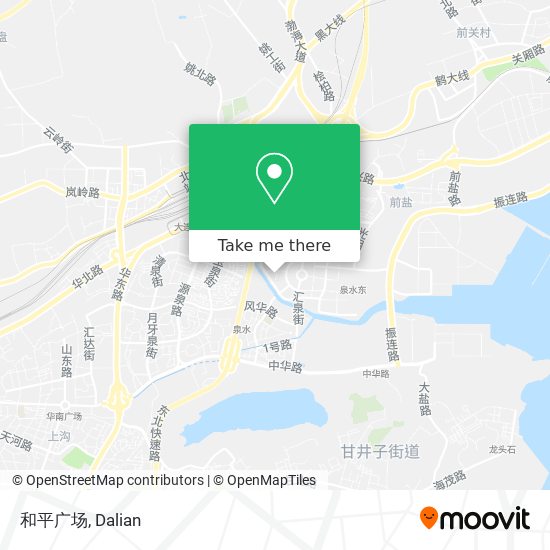 和平广场 map