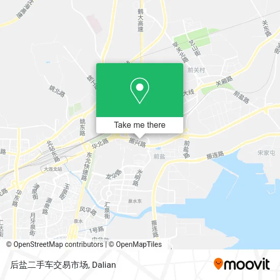 后盐二手车交易市场 map