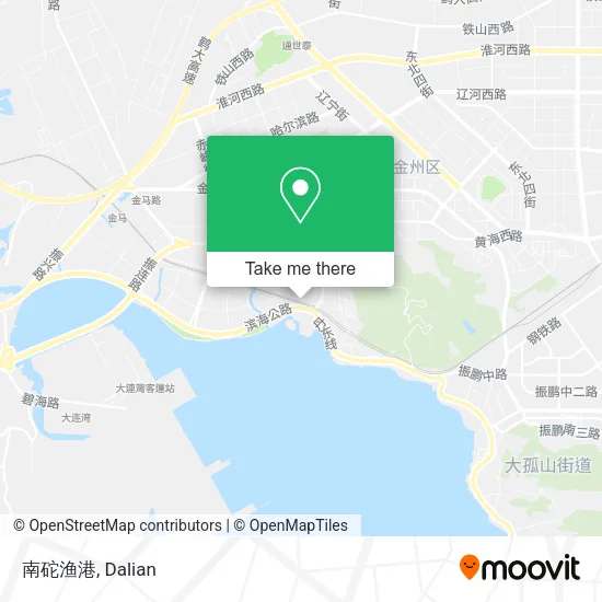 南砣渔港 map