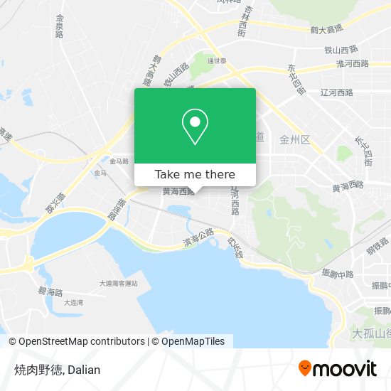 焼肉野徳 map