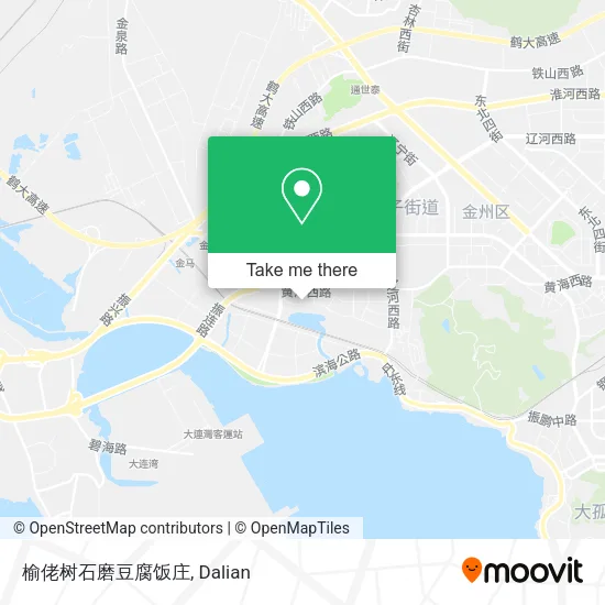榆佬树石磨豆腐饭庄 map
