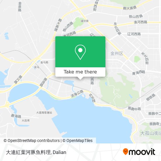 大連紅葉河豚魚料理 map