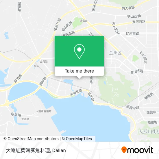 大連紅葉河豚魚料理 map