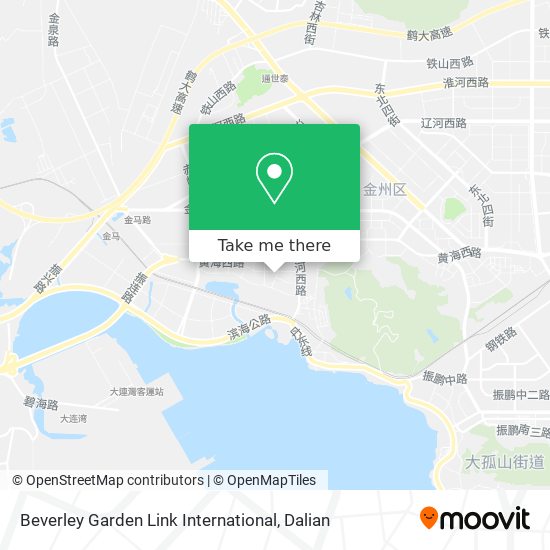 Beverley Garden Link International map