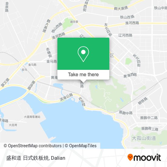 盛和道 日式鉄板焼 map