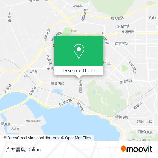 八方雲集 map