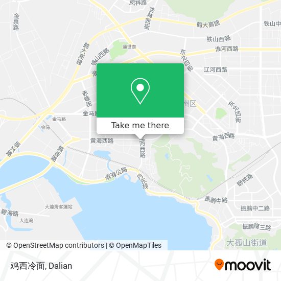 鸡西冷面 map
