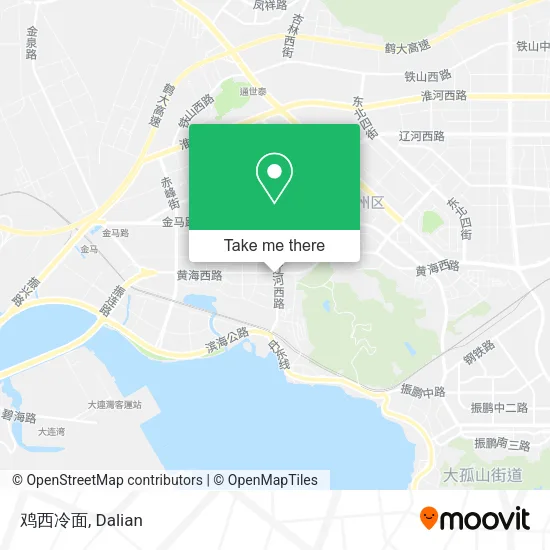 鸡西冷面 map