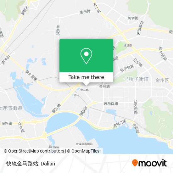 快轨金马路站 map