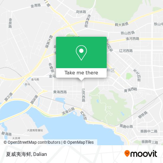 夏威夷海鲜 map