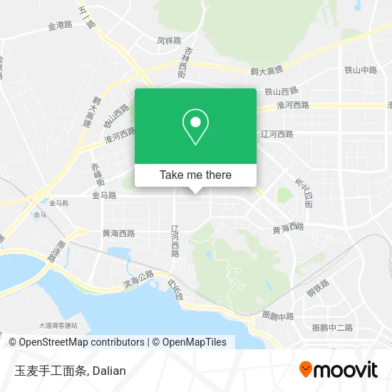 玉麦手工面条 map