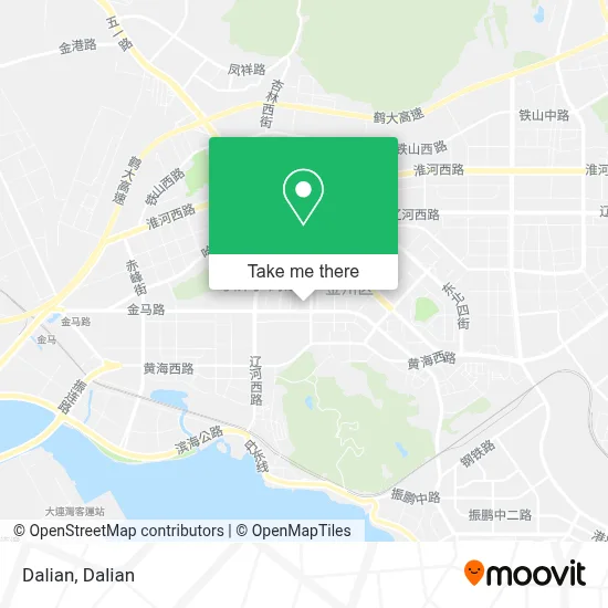 Dalian map