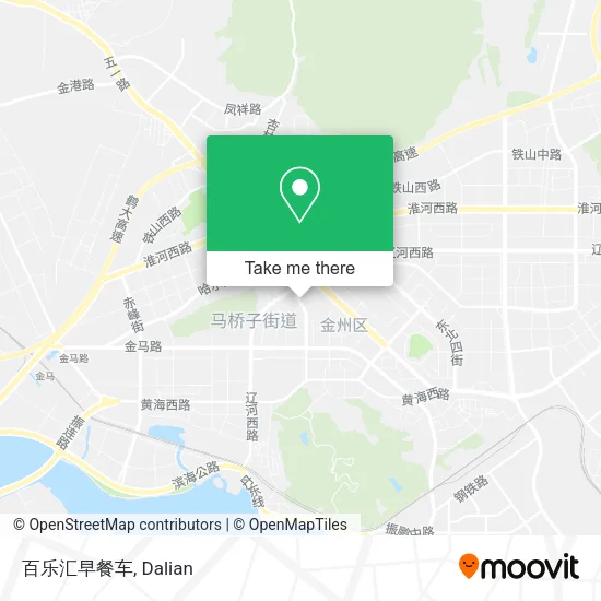 百乐汇早餐车 map