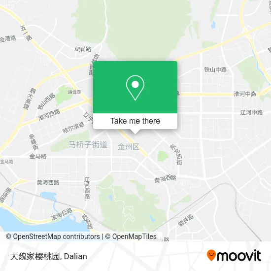 大魏家樱桃园 map