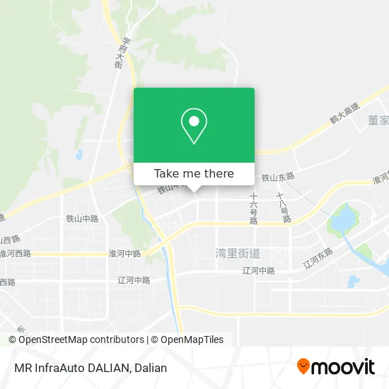 MR InfraAuto DALIAN map