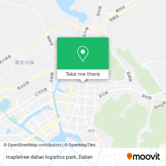 mapletree dalian logistics park map