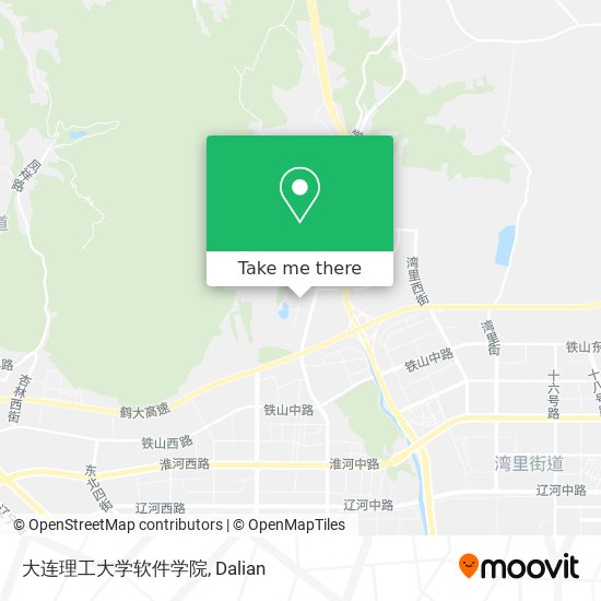 大连理工大学软件学院 map