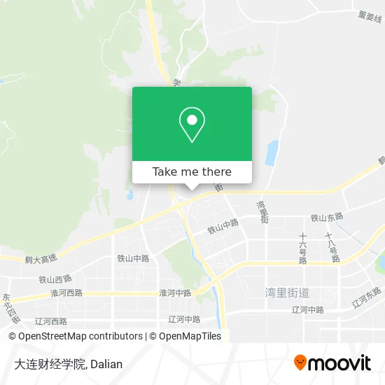 大连财经学院 map