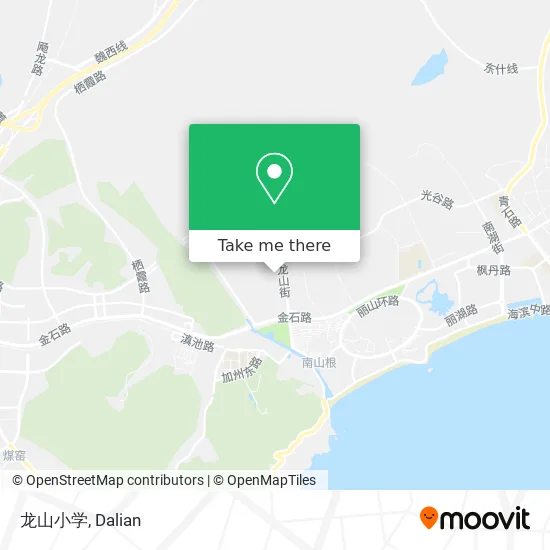 龙山小学 map