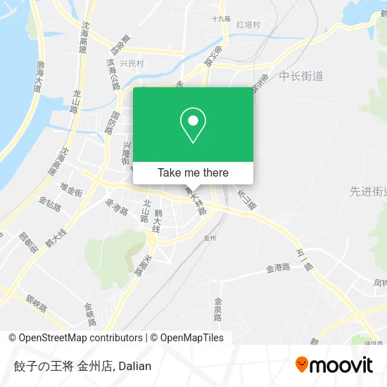 餃子の王将 金州店 map