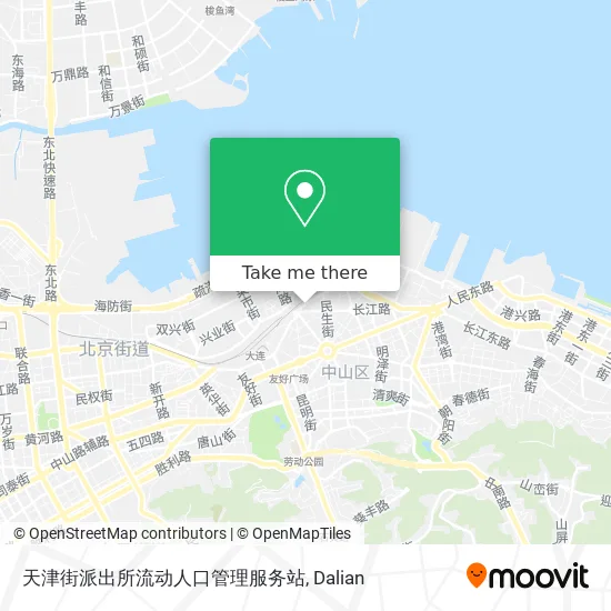 天津街派出所流动人口管理服务站 map