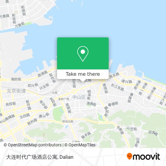 大连时代广场酒店公寓 map