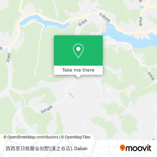 西西里日租聚会别墅(溪之谷店) map