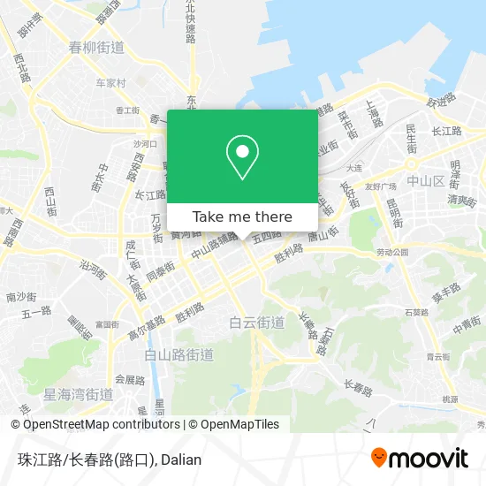 珠江路/长春路(路口) map