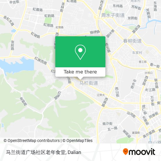 马兰街道广场社区老年食堂 map