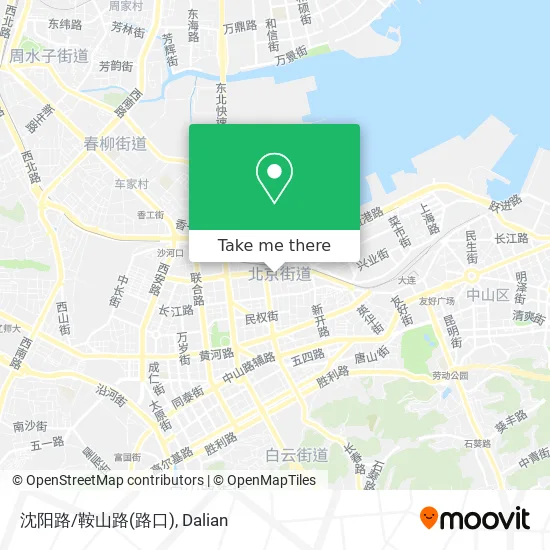 沈阳路/鞍山路(路口) map