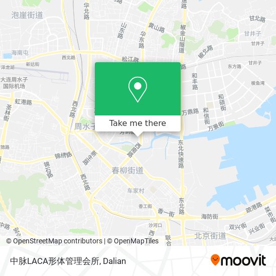 中脉LACA形体管理会所 map