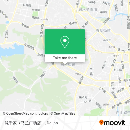 泷千家（马兰广场店） map
