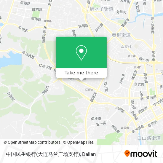 中国民生银行(大连马兰广场支行) map
