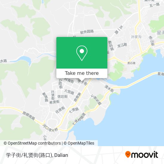 学子街/礼贤街(路口) map