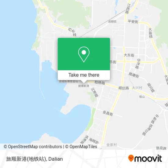旅顺新港(地铁站) map