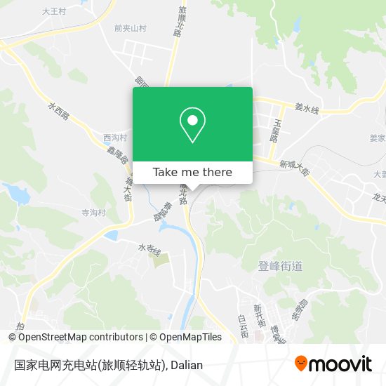 国家电网充电站(旅顺轻轨站) map