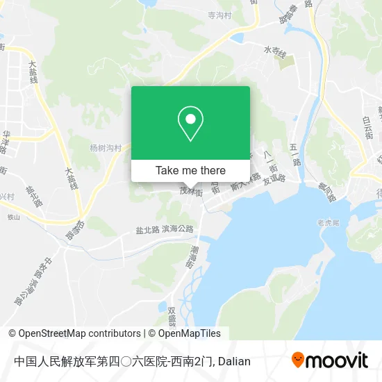 中国人民解放军第四〇六医院-西南2门 map