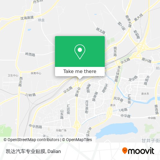 凯达汽车专业贴膜 map
