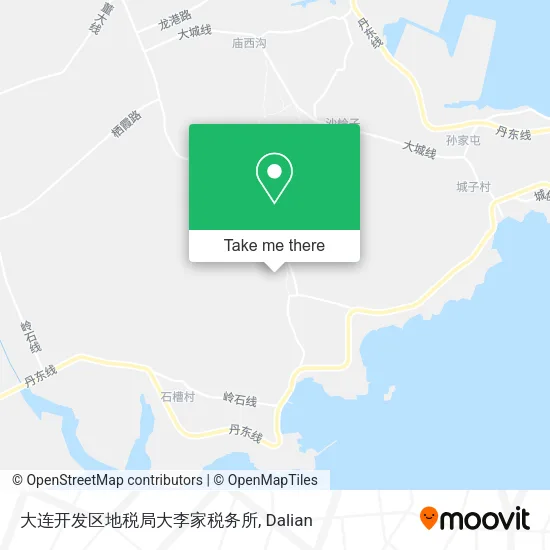 大连开发区地税局大李家税务所 map