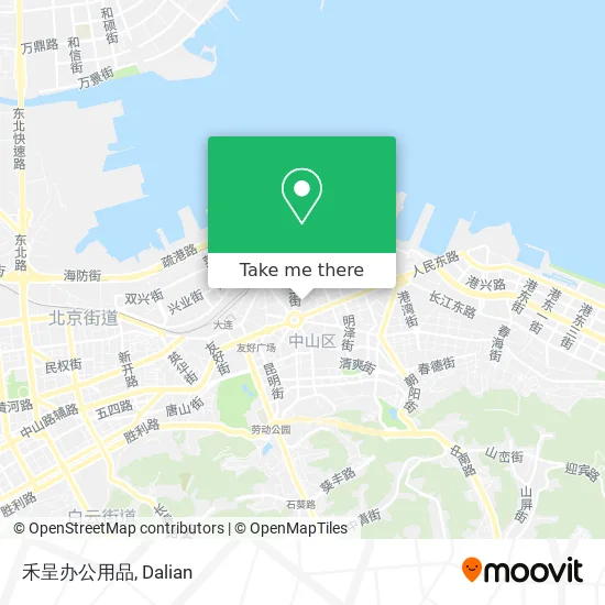 禾呈办公用品 map