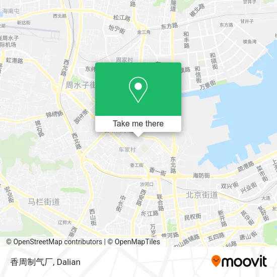 香周制气厂 map