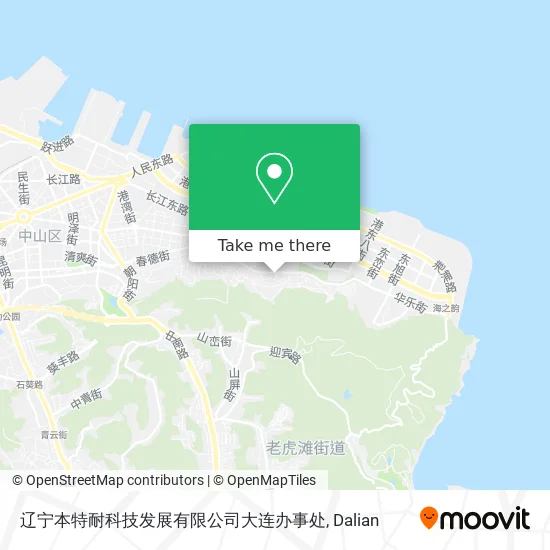 辽宁本特耐科技发展有限公司大连办事处 map