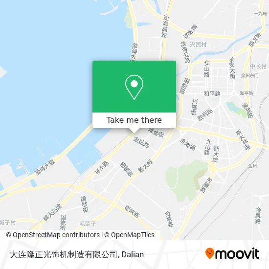 大连隆正光饰机制造有限公司 map